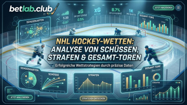 Eishockey-Wetten (NHL und KHL): Analyse der Torschüsse, Strafen und der Gesamtzahl der Tore
