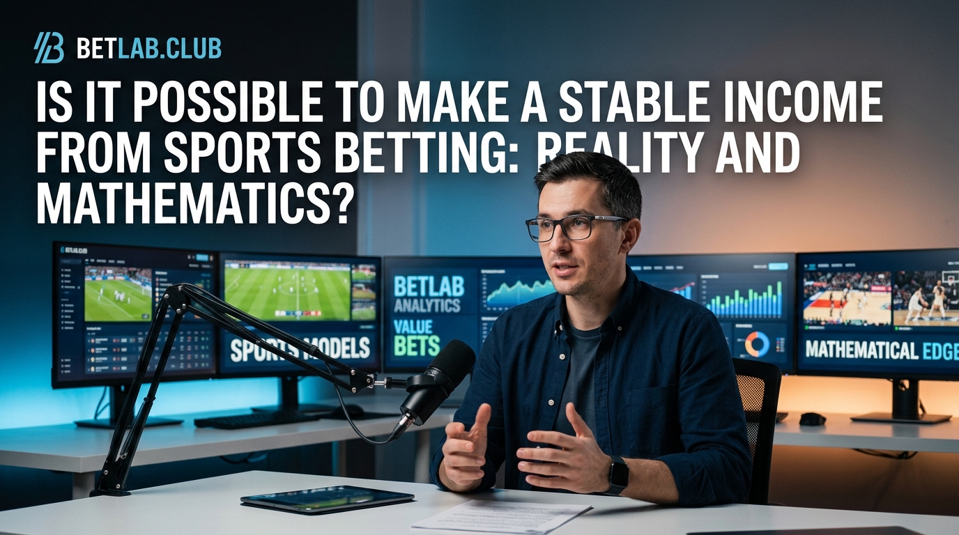 Is it possible to make a consistent profit from sports betting: the maths and the reality
