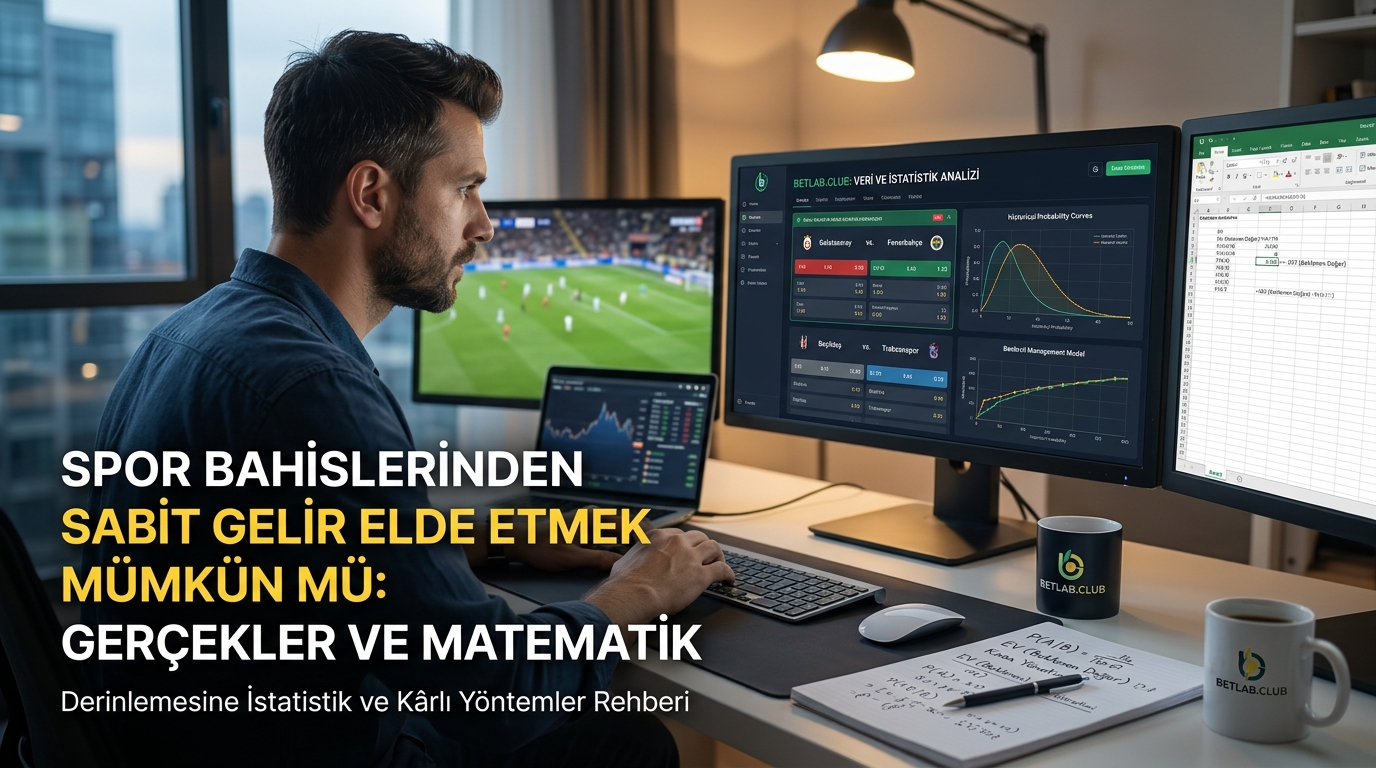 Spor bahislerinden istikrarlı bir şekilde para kazanmak mümkün mü: matematik ve gerçeklik