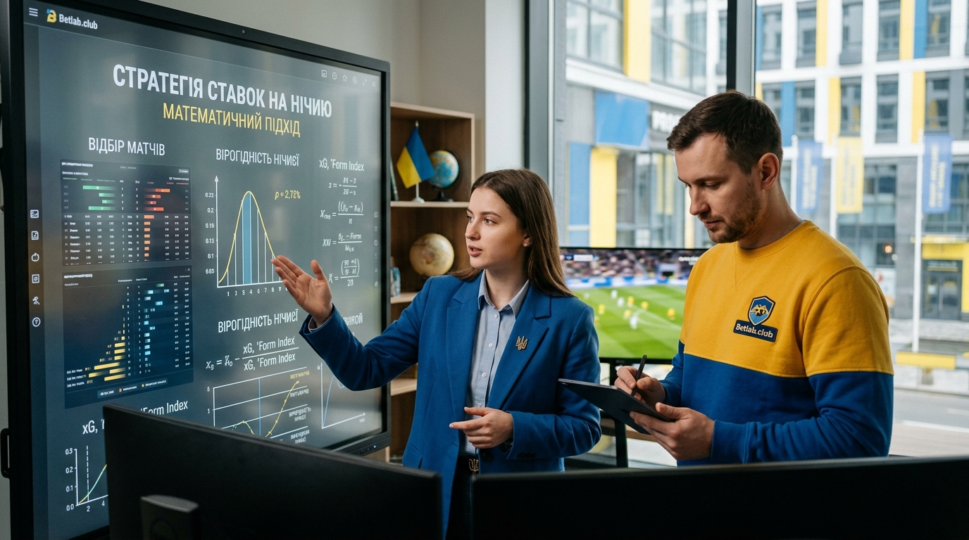 Стратегія ставок на нічию у футболі: математика, відбір матчів та системи букмекерських контор