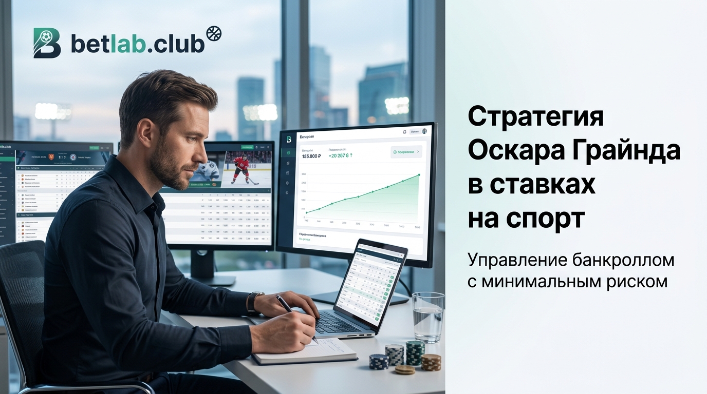 Стратегия Оскара Грайнда в ставках на спорт: управление банком без рисков