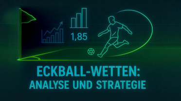 Wetten auf die Gesamtzahl der Ecken.