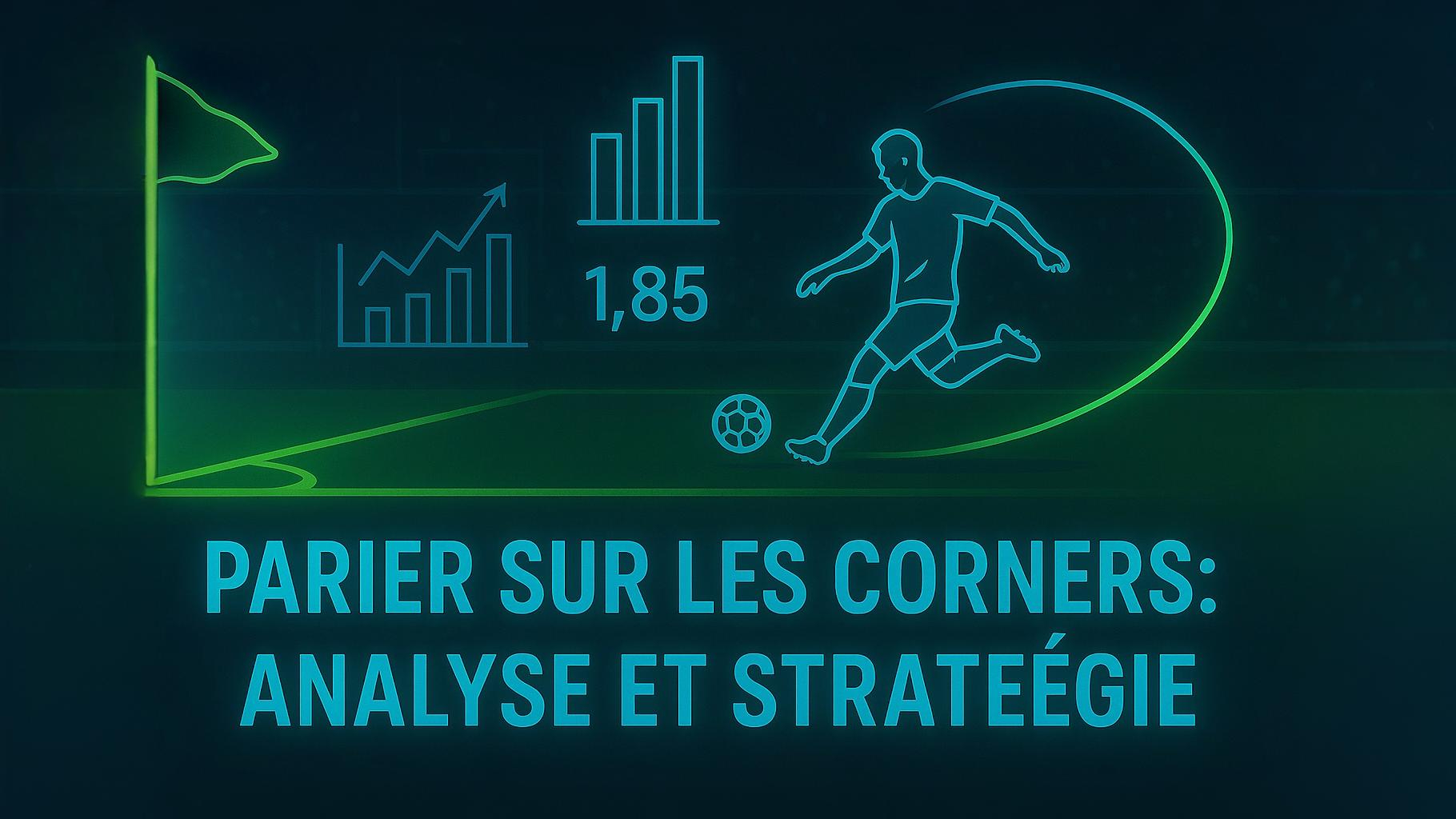 Paris sur le total des corners.