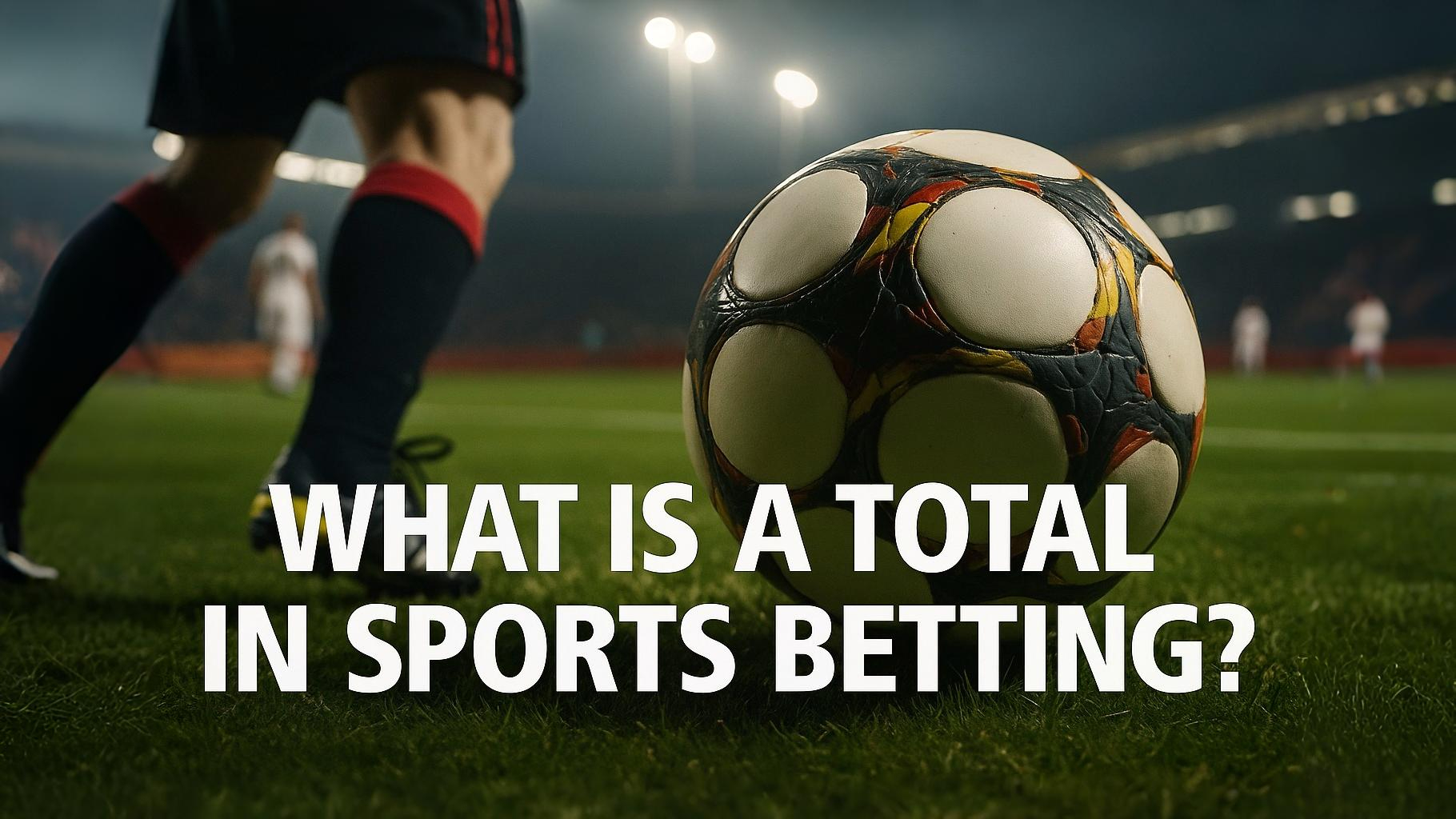 What is a total in sports betting?
