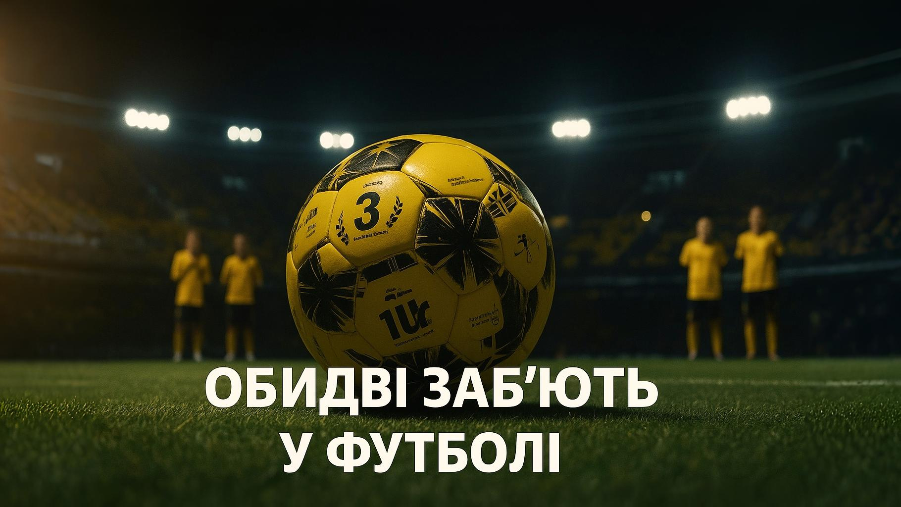 "Обидві заб'ють" у футболі: як підвищити свій шанс на успіх?