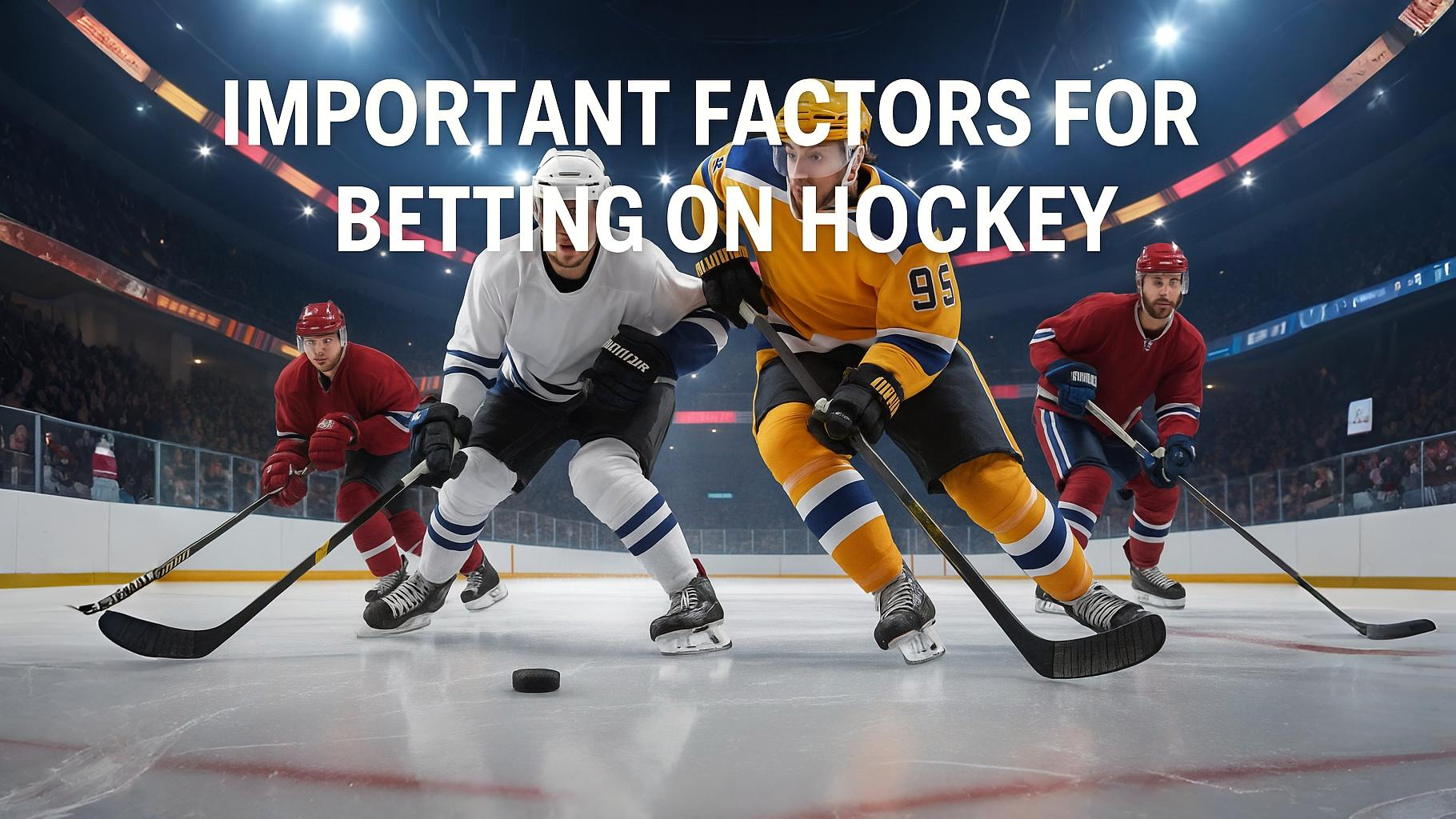 Important factors for hockey predictions.
