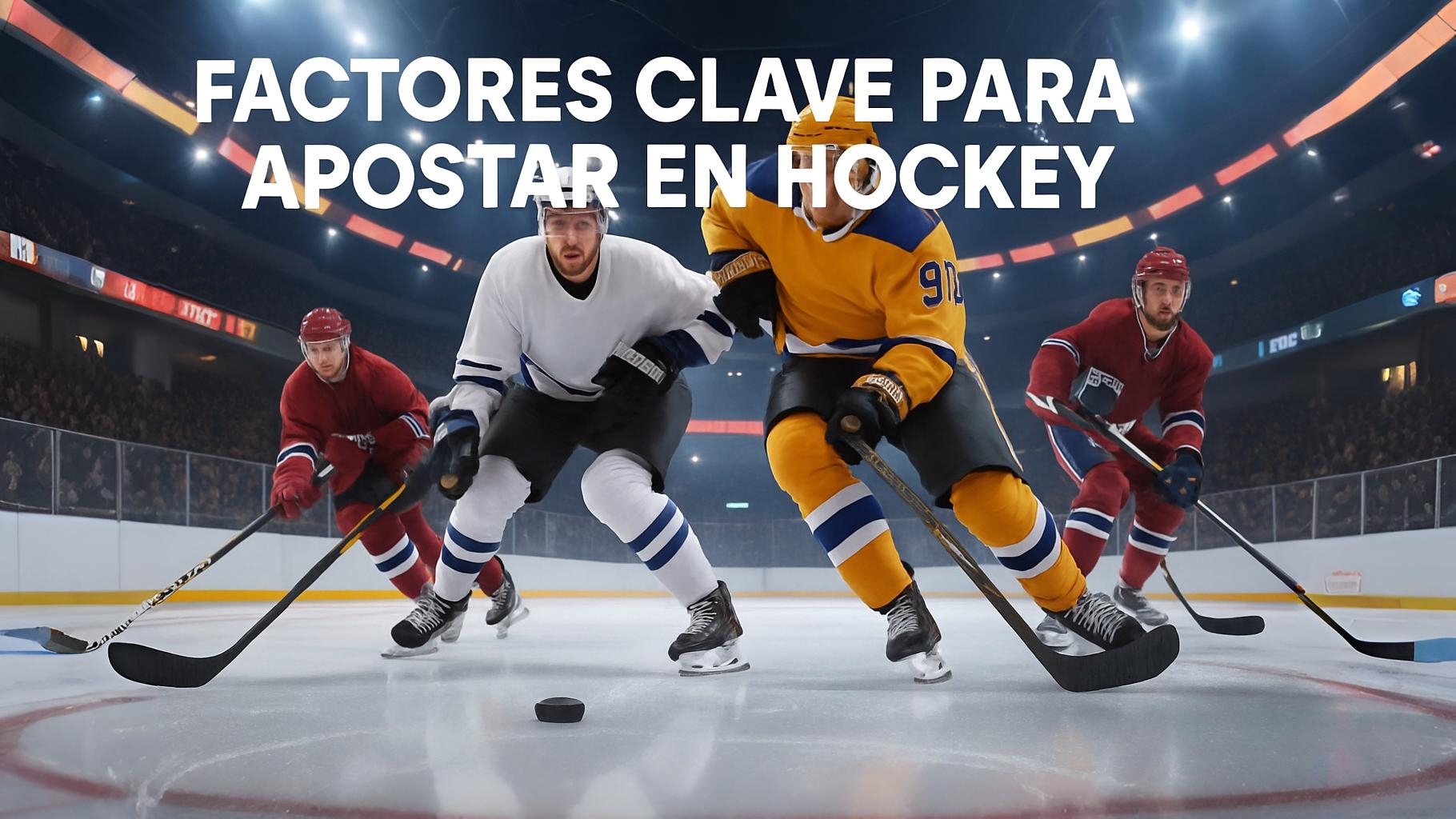 Factores importantes para las predicciones de hockey.