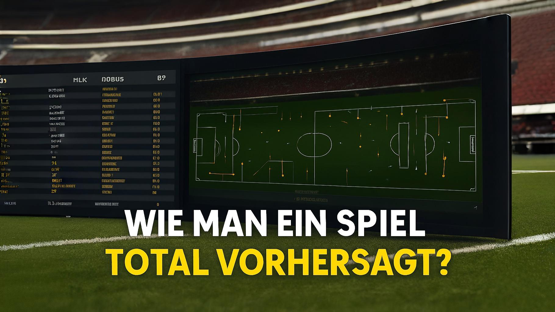 Lässt sich das Endergebnis eines Fußballspiels vorhersagen? Welche Faktoren beeinflussen dieses Ergebnis?